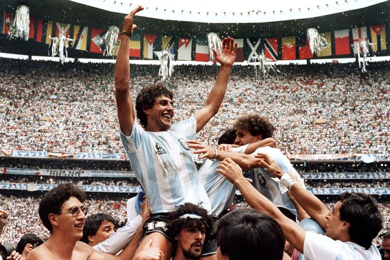 Ricardo Giusti at Mexico 1986